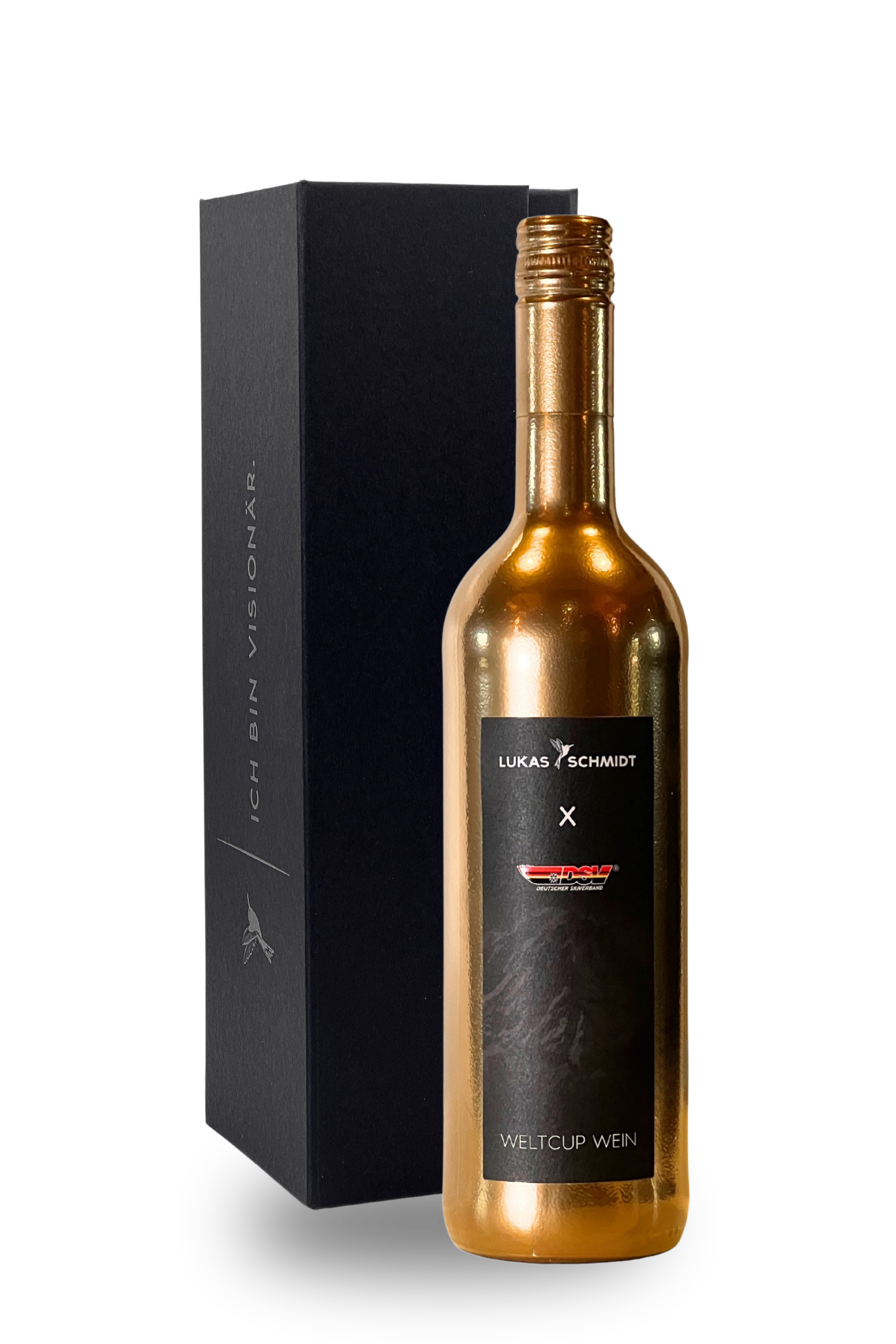 LUKAS SCHMIDT World Cup Gold Zero | Alcohol Free White Wine | Limited Gold Edition | 750ml bottle